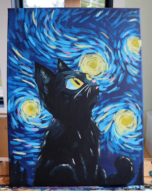 The cat who dreamed the sky